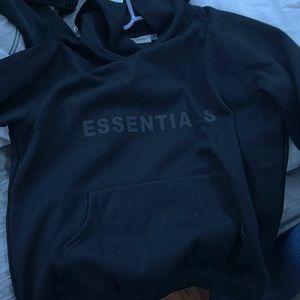 Essentials Hoodie Black